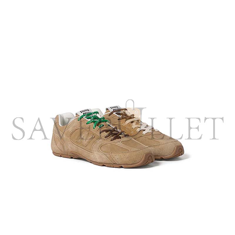 MIU MIU X NEW BALANCE 530 SL SUEDE SNEAKERS 5E165E